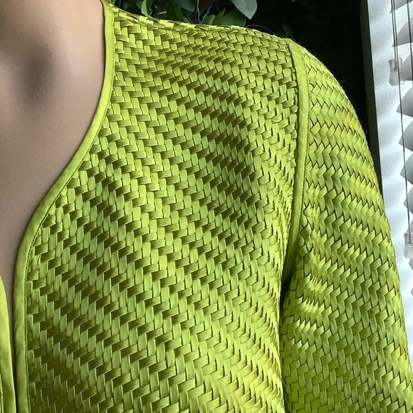 Chico’s Designs Silk Cardigan - Picture 3 of 7